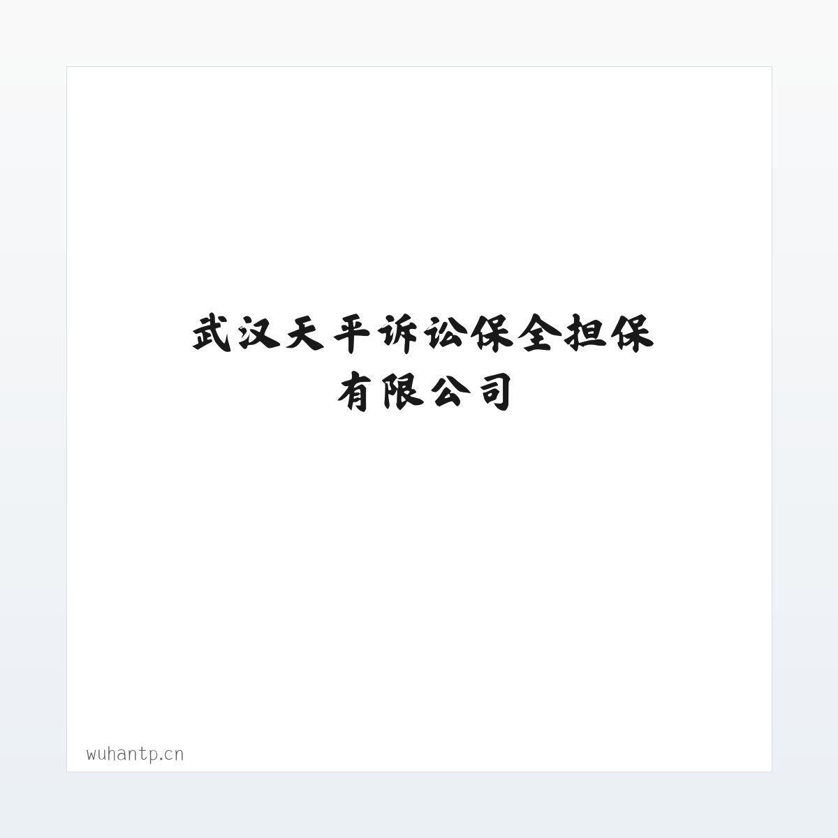 Products - 武汉天平诉讼保全担保有限公司 方图